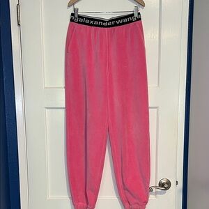 Alexander Wang Bright Pink Sweatpants